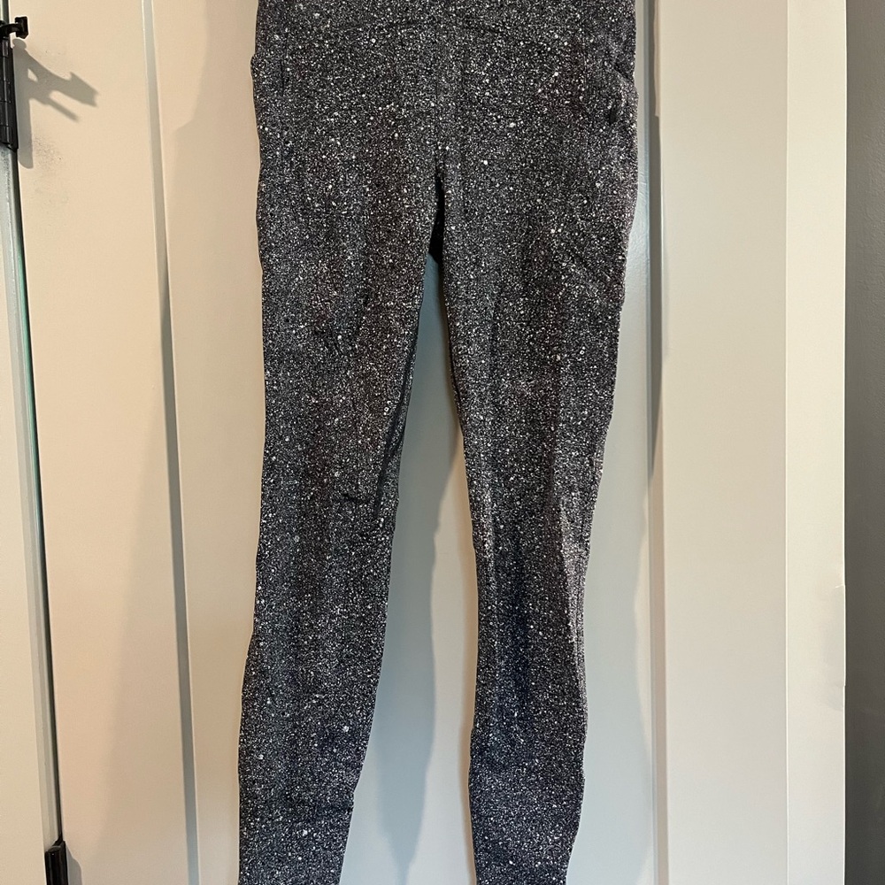 lululemon athletica Gray Speckled Leggings